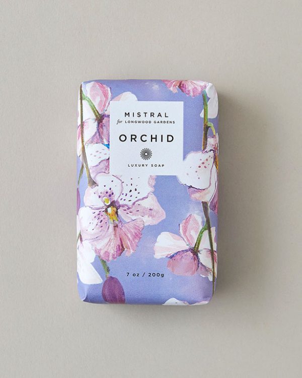 Mistral for Longwood Gardens Orchid Luxury Bar Soap