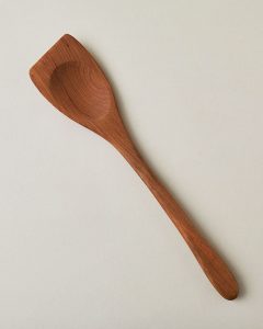 Handmade Cherry Wood Spootle