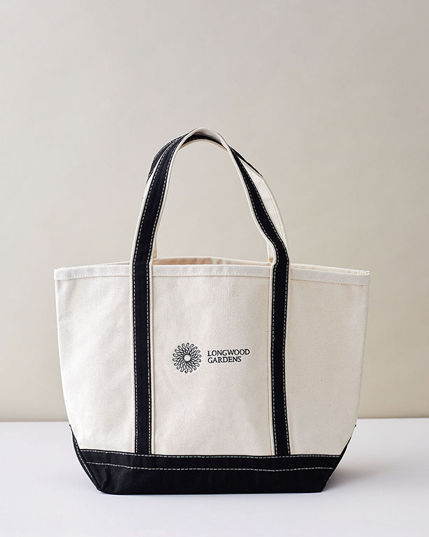 Longwood Embroidered Boat Tote - Longwood Gardens