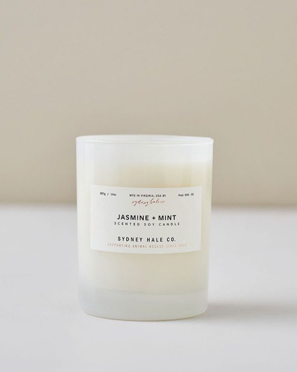 Jasmine + Mint Soy Candle