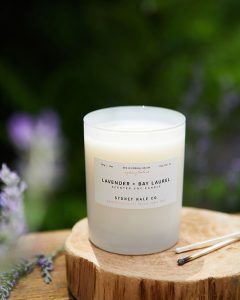 Lavender + Bay Laurel Soy Candle