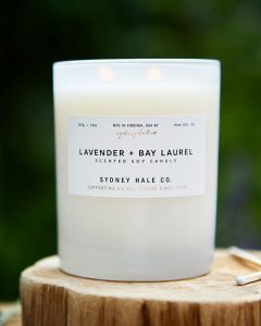 Lavender + Bay Laurel Soy Candle