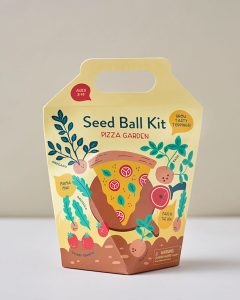 Kids Pizza Garden Seed Ball Kit
