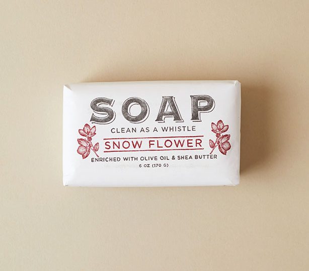 Snow Flower Soap Set
