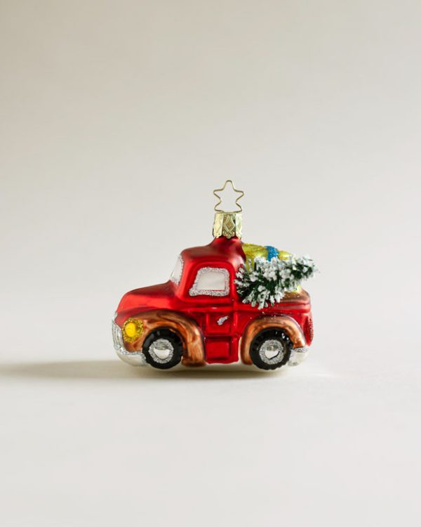 Red Truck Ornament (2)