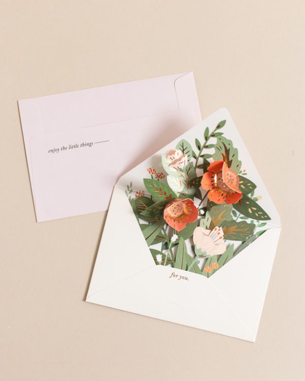 Longwood Mini Botanical Pop Up Cards 003